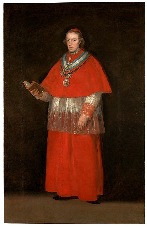 Cardinal Luis María de Borbón y Vallabriga, 1800, Francisco de Goya