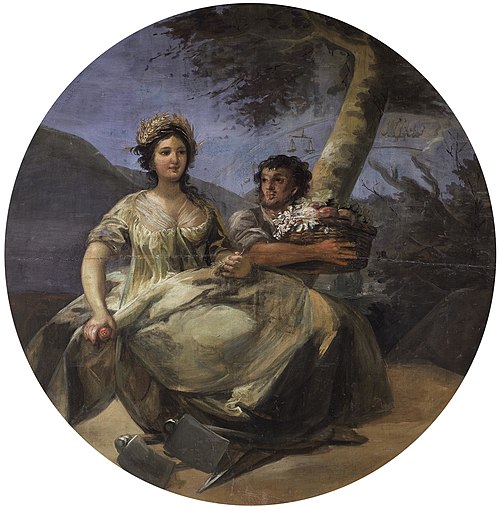 Allégorie de l'Agriculture, 1804, Francisco de Goya