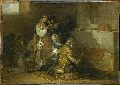 Le Mariage inégal, 1787, Francisco de Goya