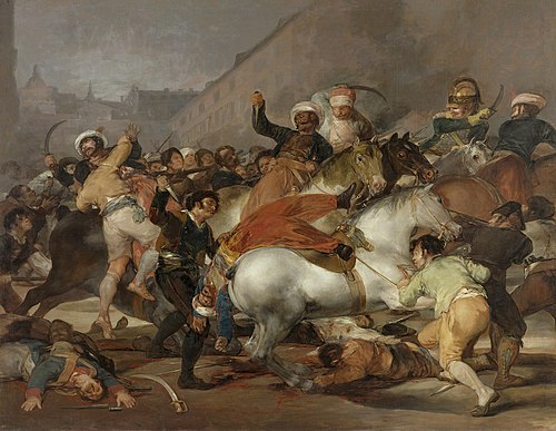 Dos de Mayo, 1814, Francisco de Goya