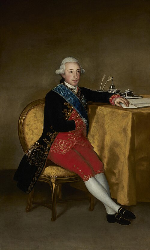 Portrait of Vicente Joaquín Osorio de Moscoso, 1786, Francisco de Goya
