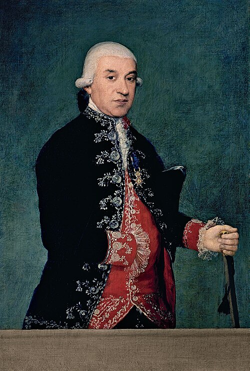 Portrait of Francisco Javier de Larrumbe, 1787, Francisco de Goya