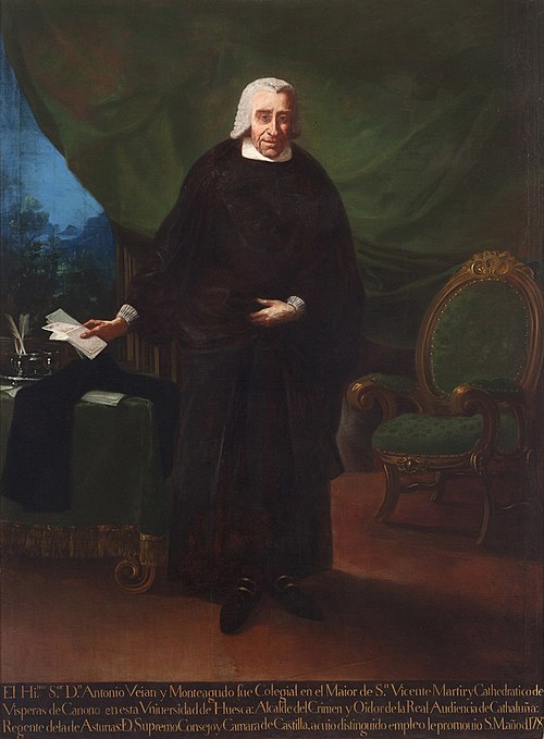 Antonio Veián y Monteagudo, 1782, Francisco Goya