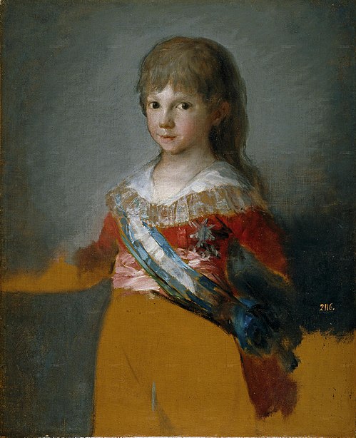 L'Infant François de Paule, 1800, Francisco de Goya