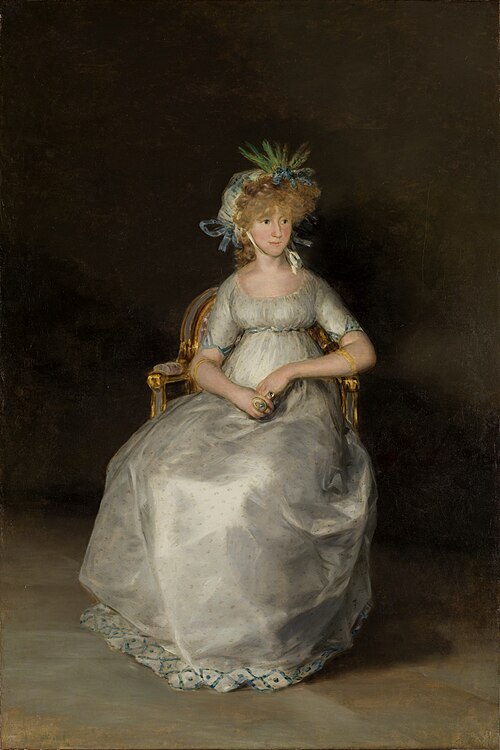La Comtesse de Chinchón, 1800, Francisco de Goya