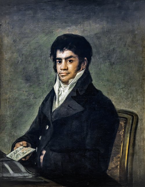 Portrait de Francisco del Mazo, 1817, Francisco de Goya