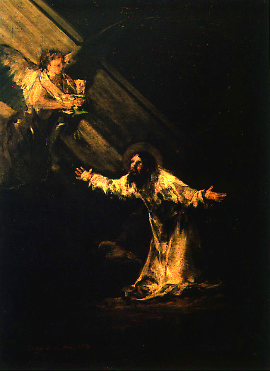 Christ on the Mount of Olives, 1819, Francisco Goya