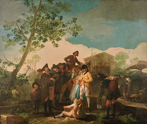 Aveugle à la guitarre, 1778, Francisco de Goya