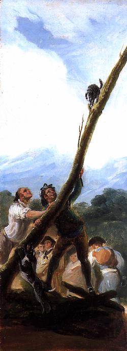 Chat harcelé, 1788, Francisco de Goya