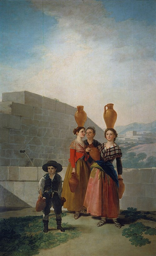 Las Mozas del cántaro, 1791, Francisco de Goya