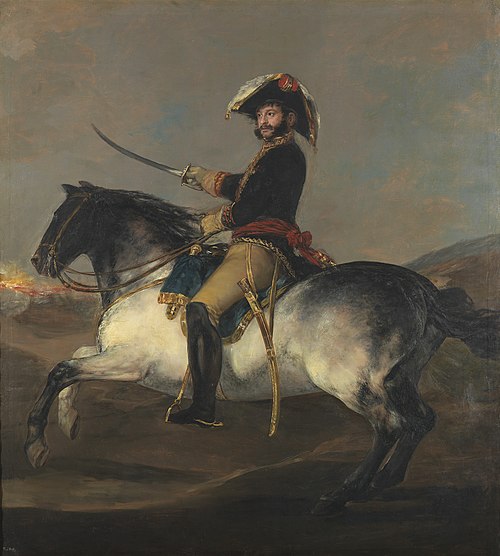 General José de Palafox on Horseback, 1814, Francisco de Goya