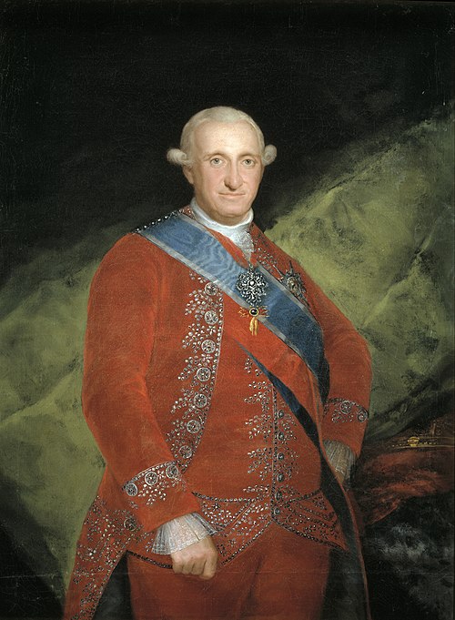 Charles IV en rouge, 1789, Francisco de Goya