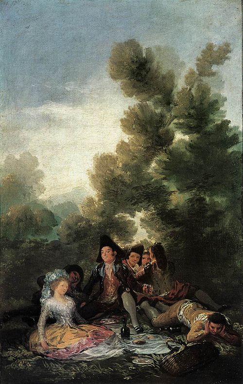 Goûter champêtre, 1786, Francisco de Goya