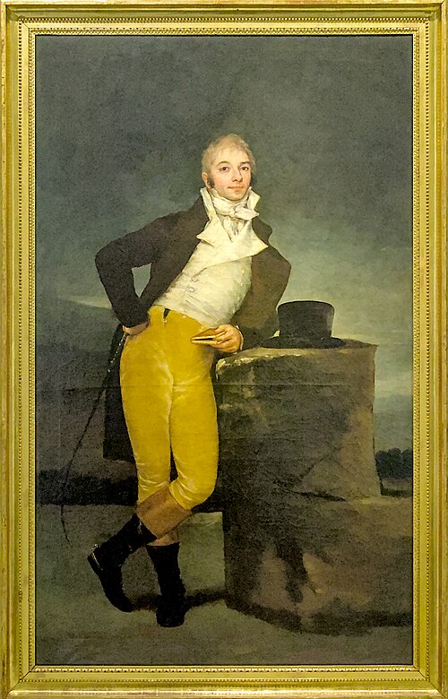 Portrait du Marquis de San Adrián, 1804, Francisco de Goya