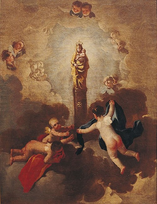 Vierge du Pilier, 1769, Francisco de Goya