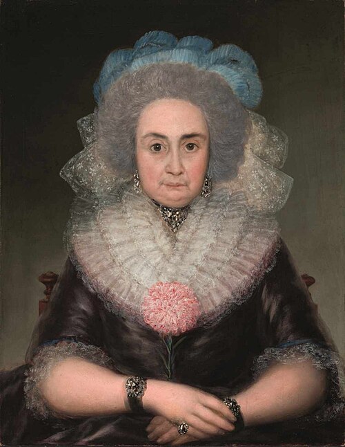 Bernarda Tavira, , Francisco de Goya