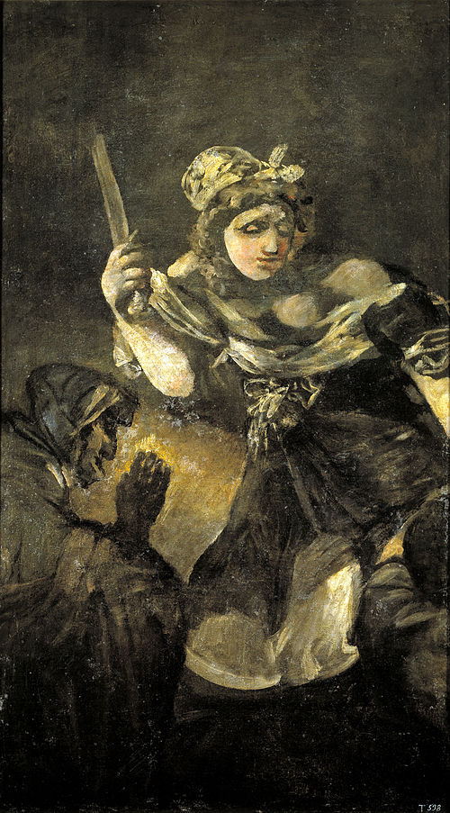 Judith et Holopherne, 1819, Francisco de Goya