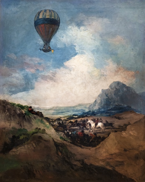 Le Ballon, 1812, Francisco de Goya