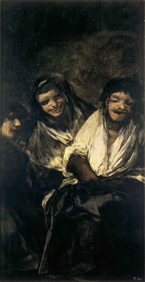 Femmes riant, 1819, Francisco de Goya