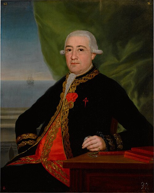 Admirał José de Mazarredo, 1785, Francisco de Goya