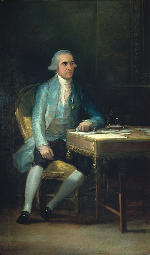 Portrait of Don Francisco de Saavedra, 1798, Francisco Goya