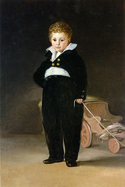 Portrait of  Mariano Goya, 1810, Francisco de Goya