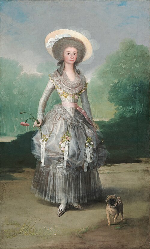 Portrait de la marquise de Pontejos, 1786, Francisco de Goya