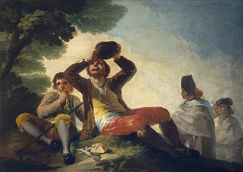 Le Buveur, 1777, Francisco de Goya
