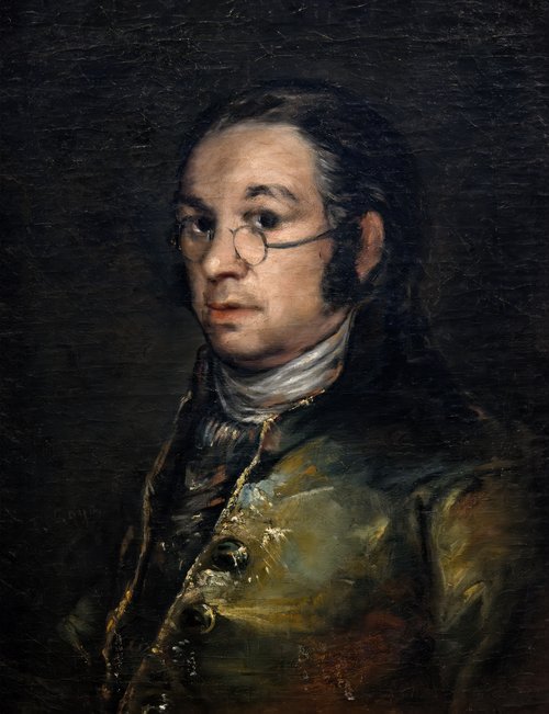 Autoportrait aux lunettes, 1800, Francisco de Goya
