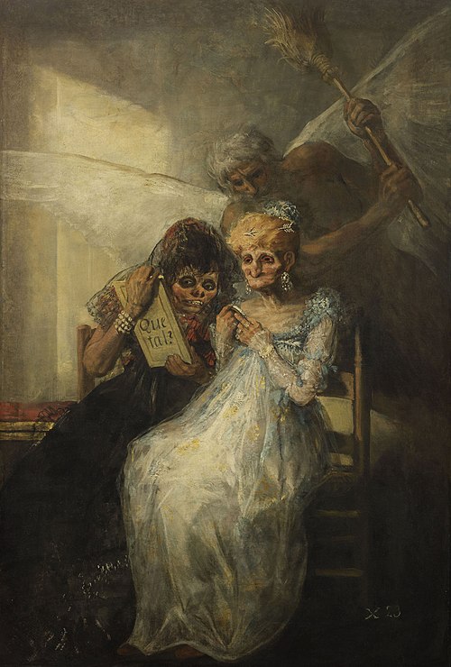 Les vieilles, 1810, Francisco de Goya