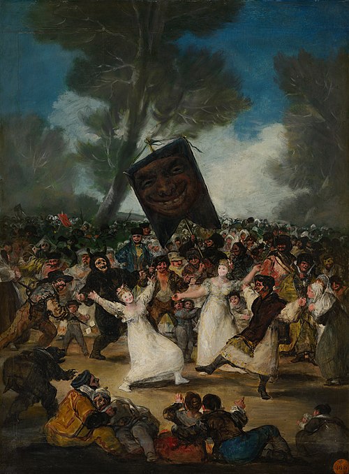 L'Enterrement de la sardine, 1900, Francisco de Goya