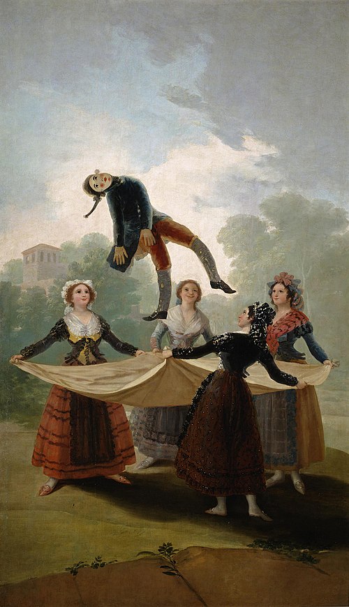 Le Pantin, 1791, Francisco de Goya