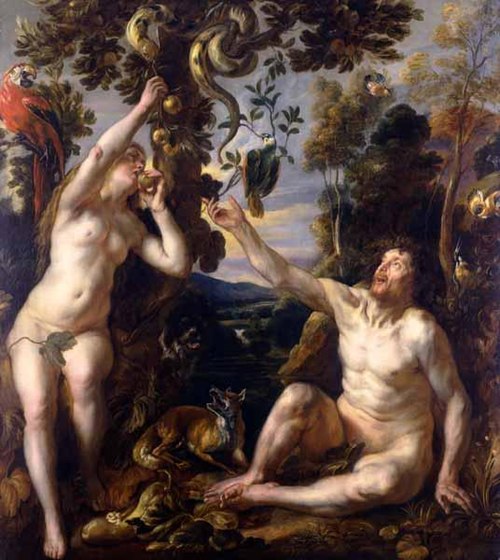 Adam and Eve, 1642, Jacob Jordaens (II)