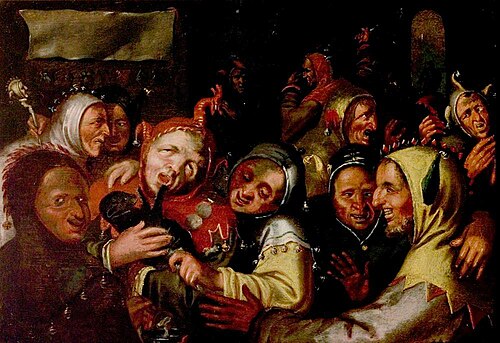 Feast of Fools, 1555, Frans Floris I