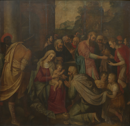 Triptych with the Adoration of the Magi, 1571, Frans Floris I