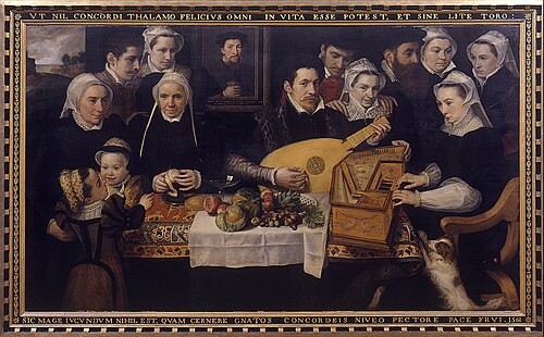 Family portrait, 1561, Frans Floris I
