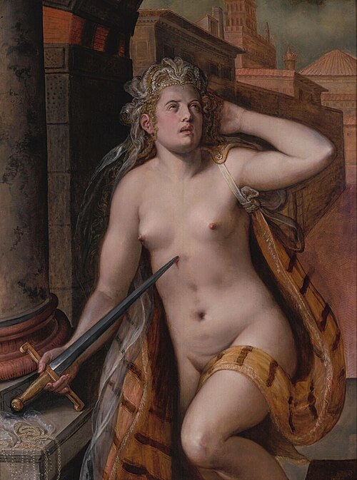 Lucretia, 1550, Frans Floris I