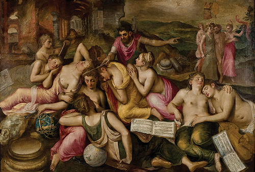 L'Éveil des arts, 1560, Frans Floris I