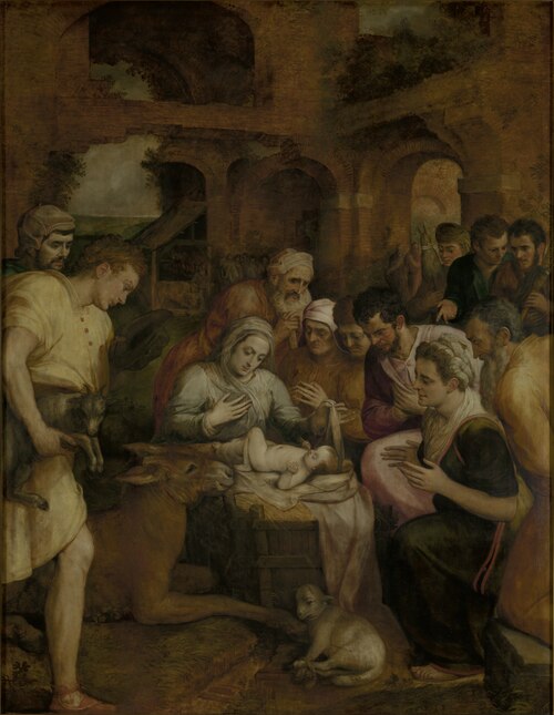 The Adoration of the Shepherds, 1568, Frans Floris I