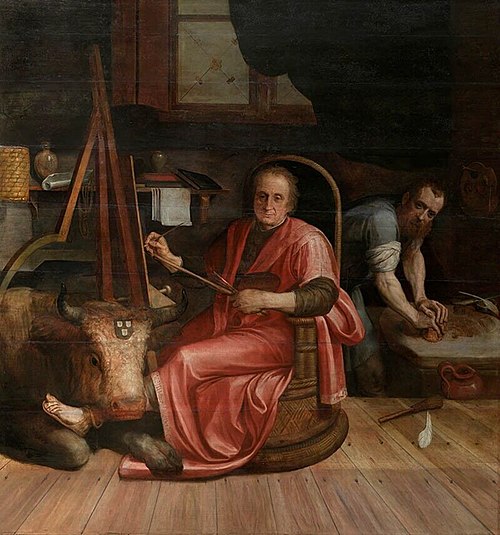 Saint Luc, 1556, Frans Floris I