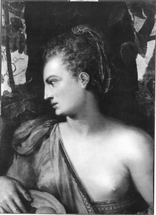 Weibliche Halbfigur (Kopie nach), 1545, Frans Floris I