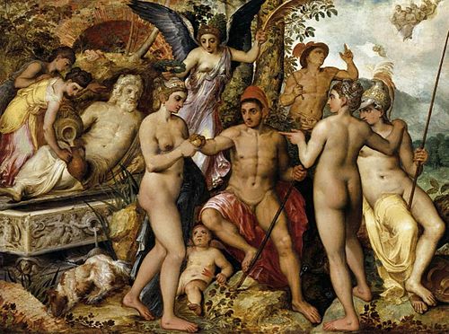 Judgement of Paris, 1548, Frans Floris I