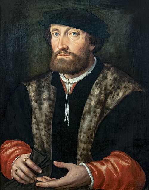 Portrait d'Antoine Perrenot de Granvelle, 1550, Frans Floris I
