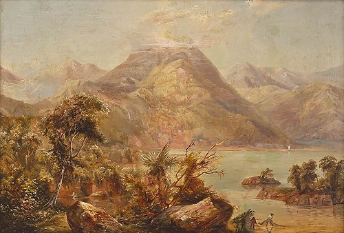 San Juan River, Trinidad, 1865, Federico Fernández Cavada