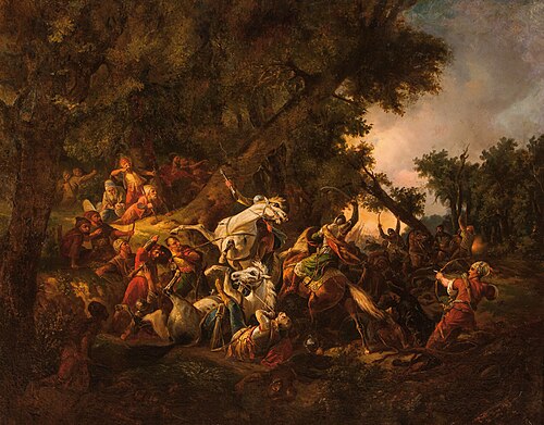 An Ambush, 1856, Feliks Sypniewski