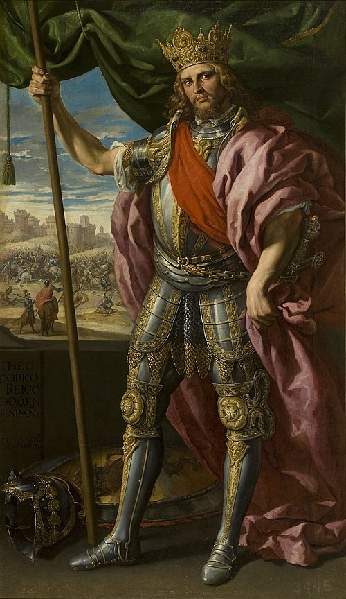Teodorico rey godo, 1588, Félix Castelo