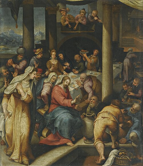 The wedding at cana, , Denis Calvaert