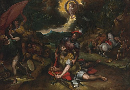 The conversion of Saul, 1587, Denis Calvaert