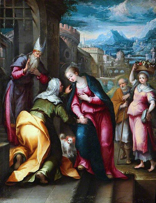 The Visitation, 1590, Denis Calvaert