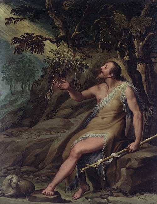 Saint John the Baptist in the Wilderness, 1609, Denis Calvaert